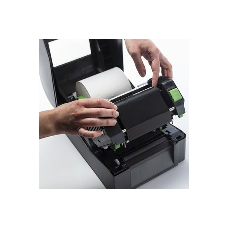 Brother Premium - 110 mm x 300 m - print ribbon - for Brother TD-4420TN, TD-4520TN - 2