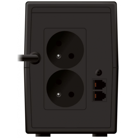 PowerWalker VI 850 LCD FR - UPS - AC 230 V - 480 Watt - 850 VA 9 Ah - USB - output connectors: 2 - 1