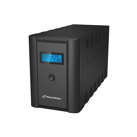 PowerWalker VI 2200 SH FR - UPS - AC 170-280 V - 1200 Watt - 2200 VA 9 Ah - USB - output connectors: 4 - 8