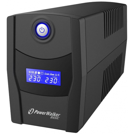 PowerWalker VI 800 SW IEC - UPS - AC 162-290 V - 480 Watt - 800 VA 9 Ah - USB - output connectors: 3 - 0