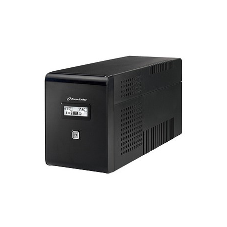 PowerWalker VI 2000 LCD - UPS - AC 162-290 V - 1200 Watt - 2000 VA - 9 Ah - USB - output connectors: 4 - 1