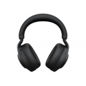 Jabra Evolve2 85 UC Stereo - Headset - full size - Bluetooth - wireless, wired - active noise cancelling - 3.5 mm jack - noise isolating - black