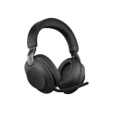 Jabra Evolve2 85 UC Stereo - Headset - full size - Bluetooth - wireless, wired - active noise cancelling - 3.5 mm jack - noise isolating - black