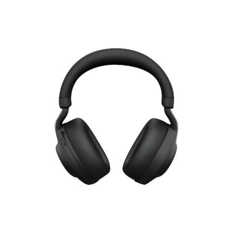 Jabra Evolve2 85 MS Stereo - Headset - full size - Bluetooth - wireless, wired - active noise cancelling - 3.5 mm jack - noise isolating - black - Certified for Microsoft Teams - 4