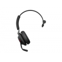 Jabra Evolve2 65 UC Mono - Headset - on-ear - convertible - Bluetooth - wireless - USB-C - noise isolating - black