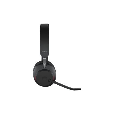 Jabra Evolve2 65 UC Stereo - Headset - on-ear - Bluetooth - wireless - USB-A - noise isolating - black - 2