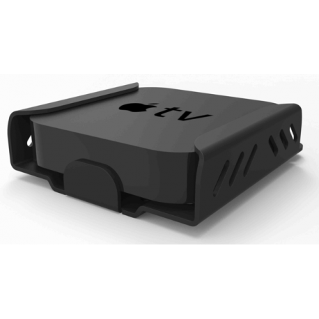 Compulocks Apple TV 6th  /  5th  /  4th Gen Security Mount - Mounting kit (security bracket, locking head assembly) - for mediabox - high-grade aluminium - jet black - mounting interface: 75 x 75 mm - for Apple TV 4K (1st generation, 2nd generation); TV HD - 8