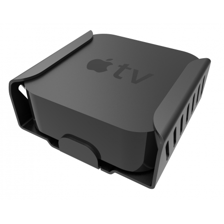 Compulocks Apple TV 6th  /  5th  /  4th Gen Security Mount - Mounting kit (security bracket, locking head assembly) - for mediabox - high-grade aluminium - jet black - mounting interface: 75 x 75 mm - for Apple TV 4K (1st generation, 2nd generation); TV HD - 23