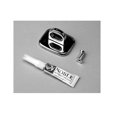 Compulocks Anchoring Point for Security Cable Locks - Security cable anchor - silver - for P/N: CL15, CL15C, CL37 - 0