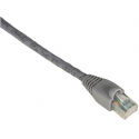 Black Box GigaTrue 550 - Patch cable - RJ-45 (M) to RJ-45 (M) - 30.4 m - CAT 6 - booted, snagless, stranded - grey