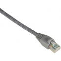 Black Box GigaTrue 550 - Patch cable - RJ-45 (M) to RJ-45 (M) - 4.5 m - CAT 6 - booted, snagless, stranded - grey