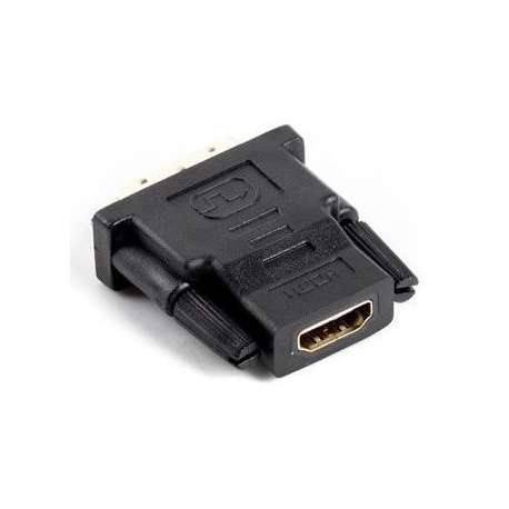 Lanberg - Adapter - DVI-D male to HDMI female - black - thumbscrews - 1