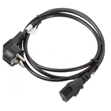 Lanberg - Power cable - CEE 7 / 7 (M) to IEC 60320 C13 - 10 A - 1.8 m - black - 1