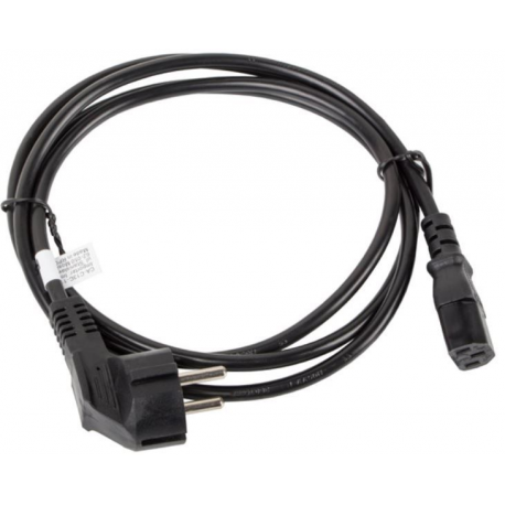 Lanberg - Power cable - CEE 7 / 7 (M) to IEC 60320 C13 - 10 A - 1.8 m - black - 2