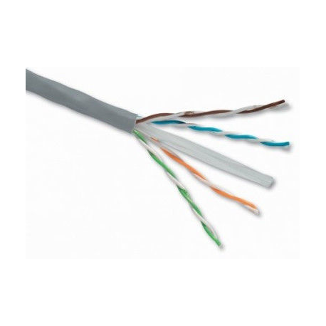 Lanberg - Bulk cable - 305 m - UTP - CAT 6 - solid - pantone cool grey 5C - 0