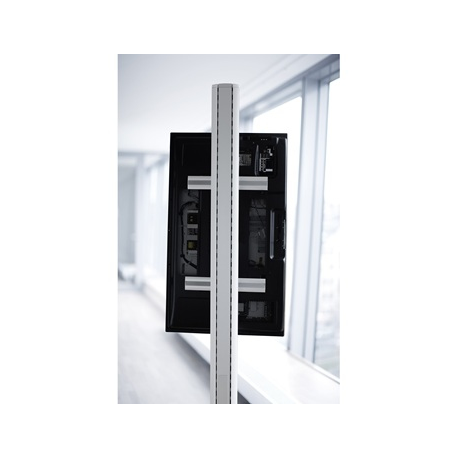 SMS X H Unislide - Mounting kit (ceiling mount, wall/floor mount) for flat panel - silver - 0