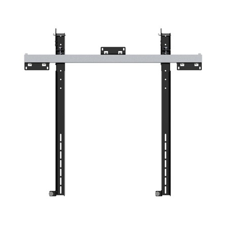 SMS Func Mounty - Mounting kit (wall bracket) for flat panel - aluminium - black - screen size: 70" - 82" - 4