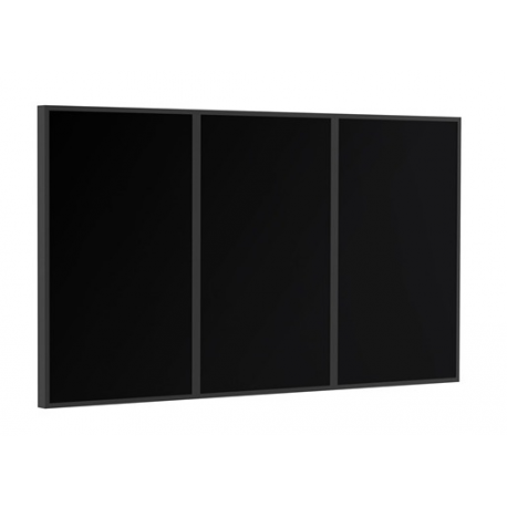 SMS Func Mounty - Mounting kit (wall bracket) for flat panel - aluminium - black - screen size: 70" - 82" - 5