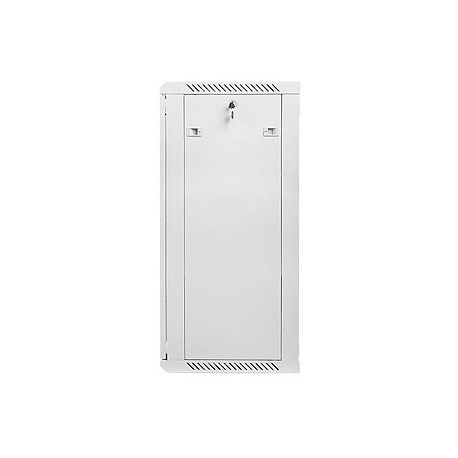 Lanberg - Rack cabinet - wall mountable - grey, RAL 7035 - 22U - 19" - 5