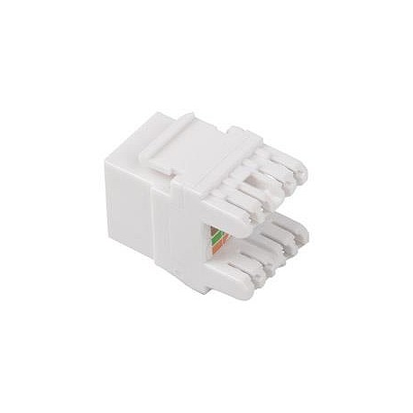 Lanberg KSU6-1000 - Modular insert - RJ-45 - white - 2