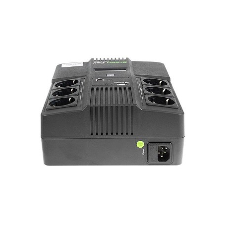 Green Cell AiO - UPS - AC 220/230/240 V - 360 Watt - 600 VA 7 Ah - USB - output connectors: 6 - 0