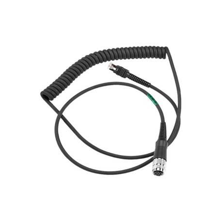 Zebra - Serial cable - 2.74 m - coiled - for Zebra ForkLift Cradle - 0
