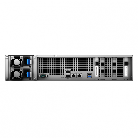 Synology FlashStation FS6400 - NAS server - 24 bays - rack-mountable - RAID 0, 1, 5, 6, 10, JBOD, RAID F1 - RAM 32 GB - Gigabit Ethernet / 10 Gigabit Ethernet - iSCSI support - 2U - 4