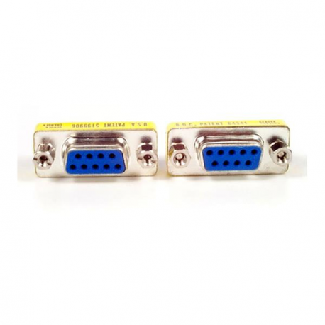 StarTech.com Slimline DB9 Serial Gender Changer - F / F - Serial gender changer - DB-9 (F) to DB-9 (F) - GC9SF - Serial gender converter - DB-9 (F) to DB-9 (F) - for P / N: ICUSB2324852, ICUSB422, NETRS232, NETRS2321P, NETRS2321POE, NETRS2322P, NETRS232485W - 1
