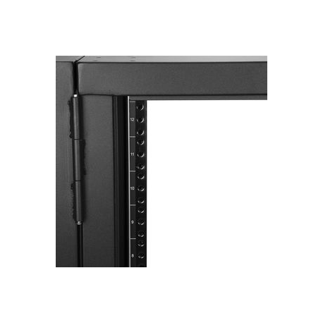 StarTech.com 12U 19" Wall Mount Network Cabinet, 20" Deep 4 Post Hinged Locking IT Computer Equipment Enclosure with Shelf, Flexible Vented Switch Depth Data Rack Cisco 3850, 2960 Series - 12U Vented Cabinet (RK1224WALHM) - Rack enclosure cabinet - wall mountable - black - 12U - 4