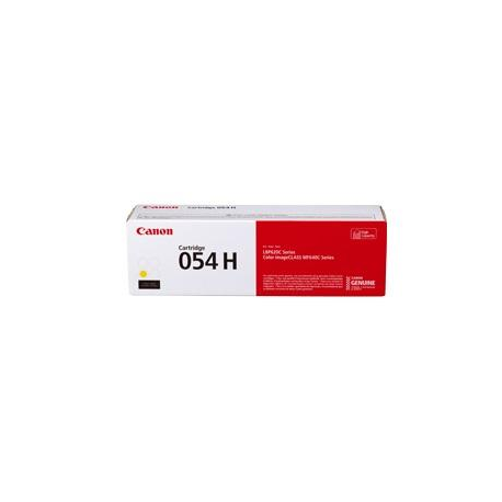 Canon 054 H - High capacity - yellow - original - toner cartridge - for ImageCLASS LBP622Cdw, MF641CW, MF642Cdw, MF644Cdw - 2