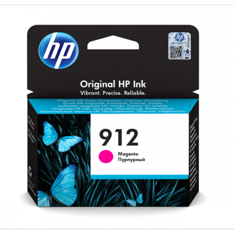 HP 912 - 2.93 ml - magenta - original - ink cartridge - for Officejet 80XX; Officejet Pro 80XX - 14