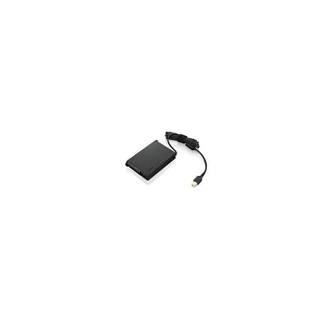 Lenovo ThinkPad 135W Slim AC Adapter (Slim Tip) - Power adapter - 135 Watt - black - for ThinkBook 15p G2 ITH; ThinkPad P1 Gen 5; P15v Gen 2; P15v Gen 3; T15p Gen 2; T15p Gen 3 - 2