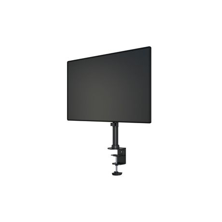 Multibrackets M Deskmount Basic Single - Mounting kit (desk mount) - for LCD display - steel, high-grade aluminium - black - screen size: 15"-27" - clamp mountable - 8
