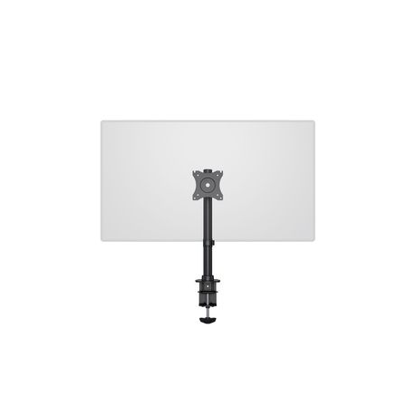 Multibrackets M Deskmount Basic Single - Mounting kit (desk mount) - for LCD display - steel, high-grade aluminium - black - screen size: 15"-27" - clamp mountable - 14