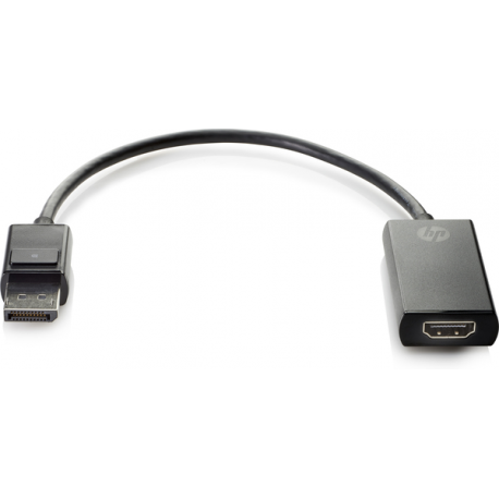 HP - Adapter - DisplayPort male to HDMI female - 4K support - for HP Z1 G9; Elite 600 G9, 800 G9, Mini Conference G9; ProOne 440 G9; Workstation Z2 G9 - 1