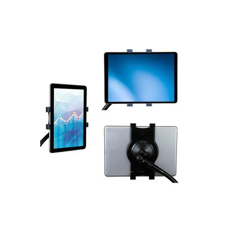 StarTech.com Gooseneck Tablet Holder - Bendable Tablet Arm - Desk Mount Tablet Stand - For Most 7" to 11" Tablets - Detachable Holder - Mounting kit (clamp, adjustable holder, adjustable mounting arm) - for tablet - plastic, steel - black - screen size: 7"-11" - desktop - for P / N: DK30CHPH, STSCART - 2