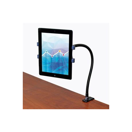 StarTech.com Gooseneck Tablet Holder - Bendable Tablet Arm - Desk Mount Tablet Stand - For Most 7" to 11" Tablets - Detachable Holder - Mounting kit (clamp, adjustable holder, adjustable mounting arm) - for tablet - plastic, steel - black - screen size: 7"-11" - desktop - for P / N: DK30CHPH, STSCART - 4