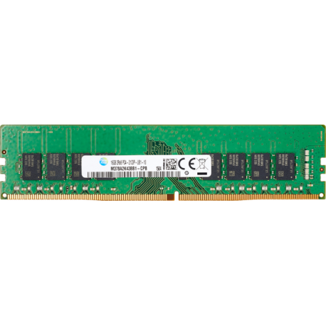 HP - DDR4 - module - 8 GB - DIMM 288-pin - 2400 MHz  /  PC4-19200 - 1.2 V - unbuffered - non-ECC - for EliteDesk 800 G3 (DIMM); ProDesk 400 G4, 600 G3 (DIMM) - 2