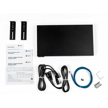 Avocent ACS 8000 Serial Console ACS8048MDAC - Console server - 48 ports - GigE, RS-232, RS-422, RS-485 - analogue ports: 1 - 1U - rack-mountable - 0