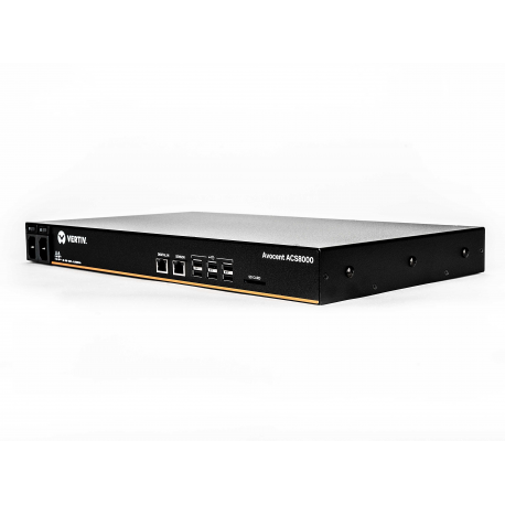 Avocent ACS 8000 Serial Console ACS8048MDAC - Console server - 48 ports - GigE, RS-232, RS-422, RS-485 - analogue ports: 1 - 1U - rack-mountable - 1