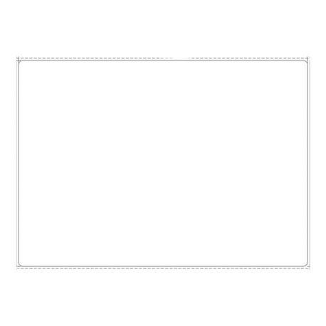 Zebra Z-Perform 1000T - Paper - matte - permanent rubber adhesive - uncoated - 130 micron - white - 209.6 x 149.2 mm 2320 label(s) (2 roll(s) x 1160) labels - 1