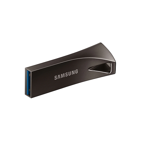 Samsung BAR Plus MUF-256BE4 - USB flash drive - 256 GB - USB 3.1 Gen 1 - titan grey - 2