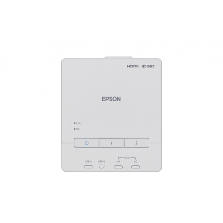Epson EB-1485FI - 3LCD projector - 5000 lumens (white) - 5000 lumens (colour) - Full HD (1920 x 1080) - 16:9 - 1080p - ultra short-throw lens - 802.11a / b / g / n / ac wireless / LAN / Miracast - 32