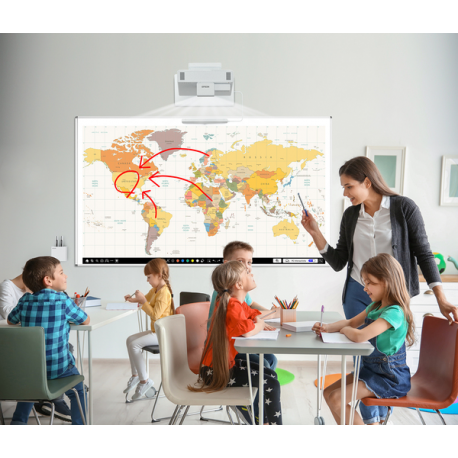 Epson EB-1485FI - 3LCD projector - 5000 lumens (white) - 5000 lumens (colour) - Full HD (1920 x 1080) - 16:9 - 1080p - ultra short-throw lens - 802.11a / b / g / n / ac wireless / LAN / Miracast - 35