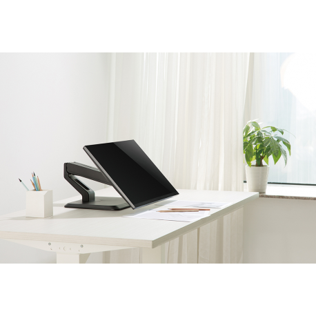 Neomounts by Newstar FPMA-D885 - Stand - for LCD display (full-motion) - black - screen size: 15"-32" - desktop stand, desk-mountable - 13