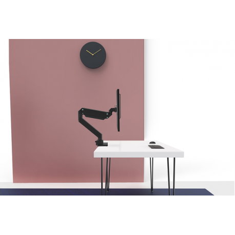 Neomounts by Newstar Select NM-D775PLUS - Mounting kit - for LCD display (full-motion) - black - screen size: 10"-49" - clamp mountable, grommet, desk-mountable - 1