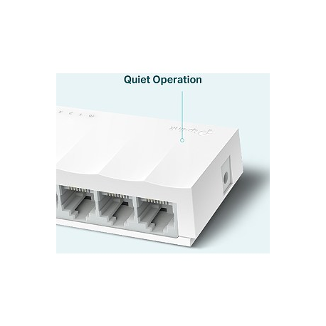 TP-Link LiteWave LS1005 - Switch - unmanaged - 5 x 10/100 - desktop - 5