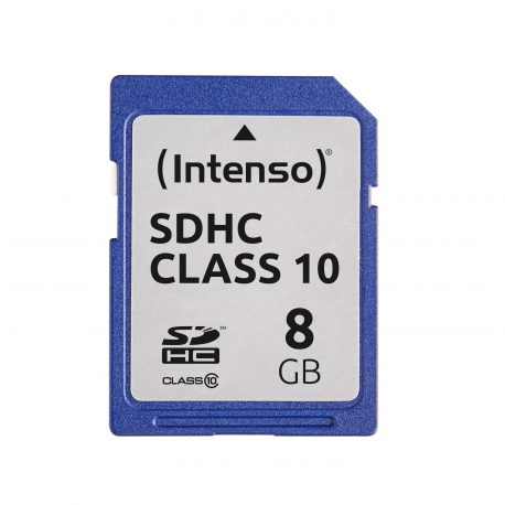 Intenso Class 10 - Flash memory card - 8 GB - Class 10 - SDHC - 1