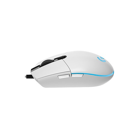 Logitech Gaming Mouse G102 LIGHTSYNC - Mouse - right-handed - optical - 6 buttons - wired - USB - white - 3