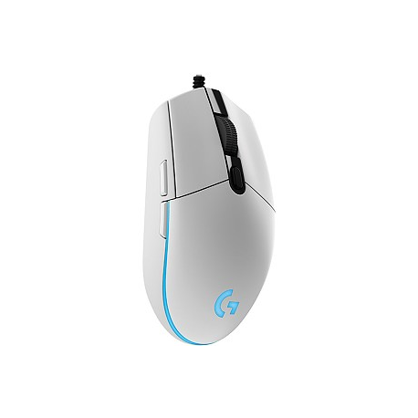 Logitech Gaming Mouse G102 LIGHTSYNC - Mouse - right-handed - optical - 6 buttons - wired - USB - white - 4